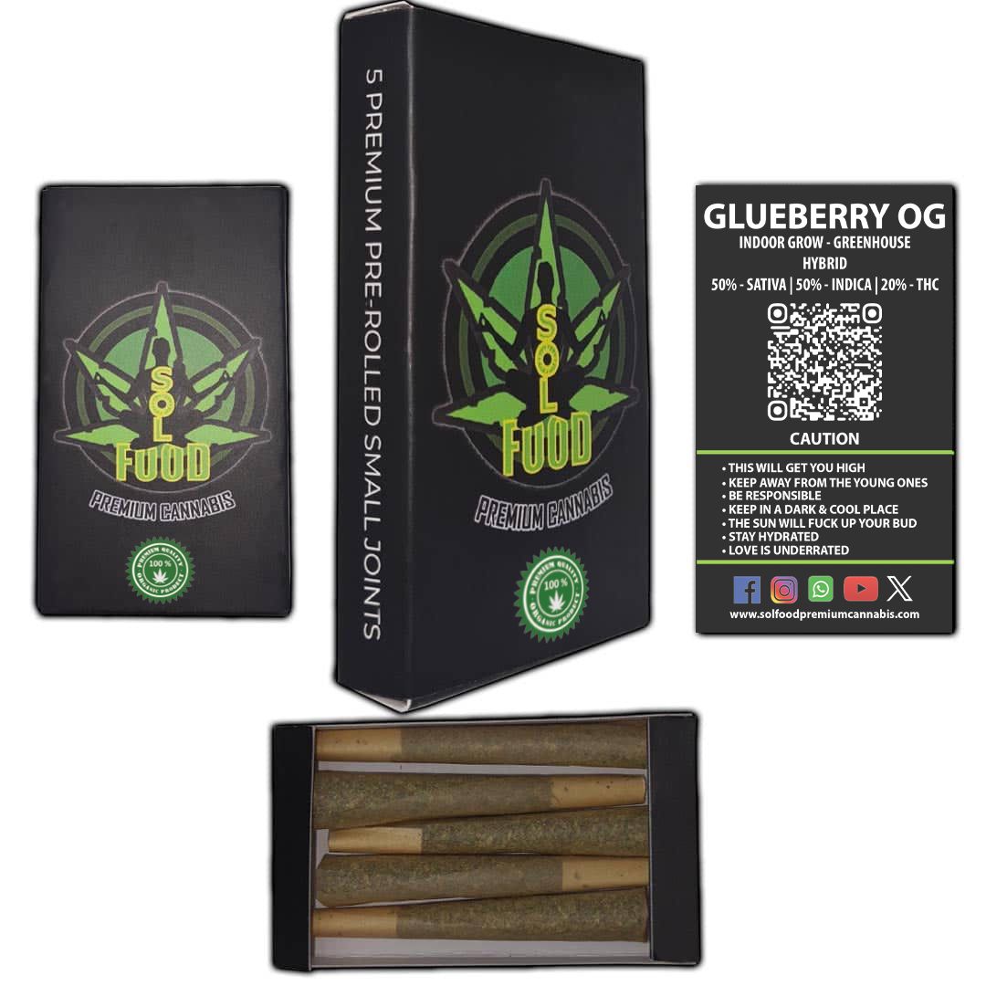 Premium Pre Rolled - 5 Small Joint's