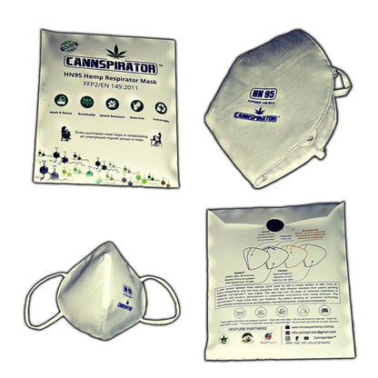 Cannspirator N95 Hemp Respirator Mask