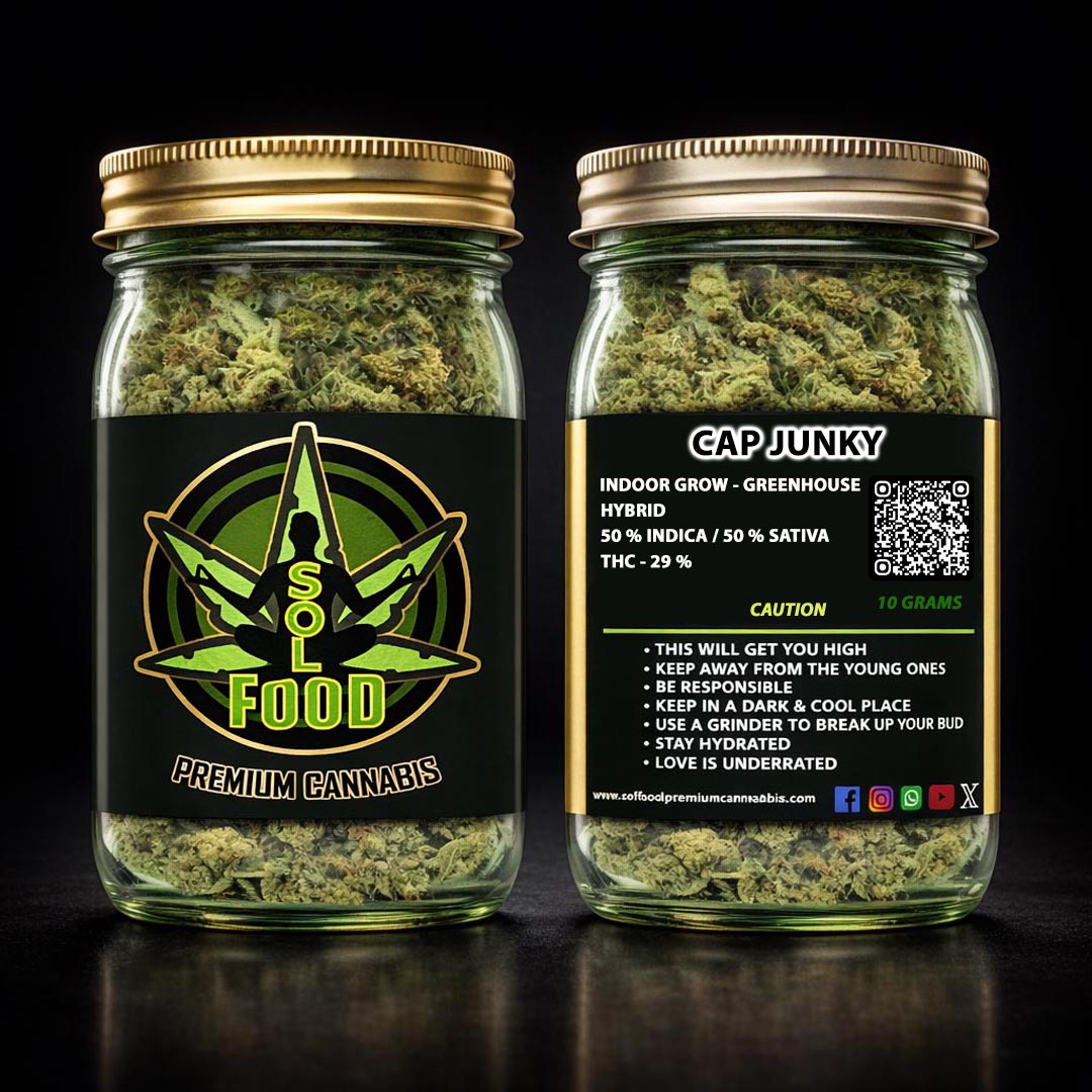 Cap Junky - 10 Gram's Jar