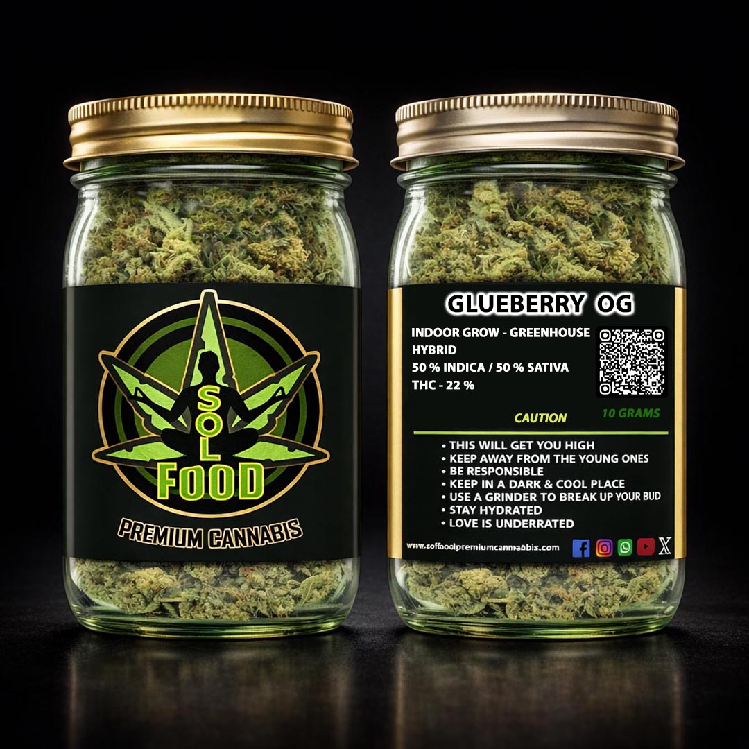 Glueberry OG - 10 Grams Jar