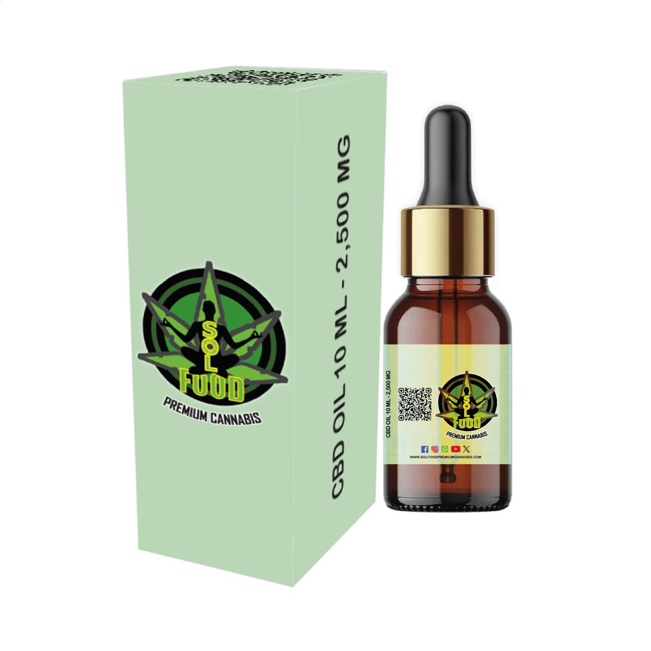 CBD Oil 2,500 MG - 10 ML